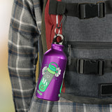 "LOVE MY WATER BOTTLE"  Less Single-Use Plastic Design #187 by © Juliana2me Oregon Sport Bottle