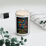 "RELAX" Less Single-Use Plastic Design # 158 by © Juliana2me Scented Candle