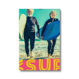 Surf Vibes "Seafoam Cadillac" Less Single-Use Plastic Design # 216 Eco Canvas