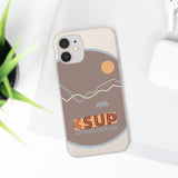 "UTAH" Less Single-Use Plastic Design #39 by © Juliana2me Biodegradable Phone Case