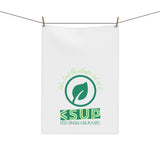 "LET'S LEAF" Less Single-Use Plastic Design #189 Tea & Kitchen Towel