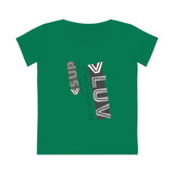 "VERTICAL" Less Single-Use Plastic Design #24 by © Juliana2me Women's Organic T-shirt