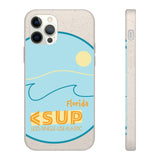 "FLORIDA" Less Single-Use Plastic Design #34 by © Juliana2me Biodegradable Phone Case