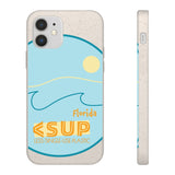 "FLORIDA" Less Single-Use Plastic Design #34 by © Juliana2me Biodegradable Phone Case