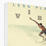 Surf Vibes "Free Refills" Less Single-Use Plastic Design # 226 Eco Canvas