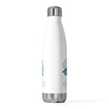 "Shark" Less Single-Use Plastic Design #60 by © Juliana2me Water Bottle