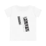 "VERTICAL" Less Single-Use Plastic Design #24 by © Juliana2me Women's Organic T-shirt