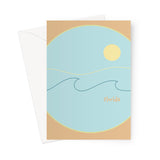 "FLORIDA" Less Single-Use Plastic Design # 34 by © Juliana2me  Greeting Card