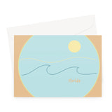 "FLORIDA" Less Single-Use Plastic Design # 34 by © Juliana2me  Greeting Card