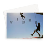 Climb Vibes "The Process" Less Single-Use Plastic Design #231 Greeting Card