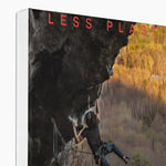 Climb Vibes "Commitment" Less Single-Use Plastic Design #229 Eco Canvas