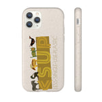 "INDIGENOUS WISDOM" LESS SINGLE-USE PLASTIC DESIGN #44 BY JULIANA2ME ORGANIC Biodegradable Phone Case