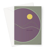 "VERMONT" Less Single-Use Plastic Design # 58 Greeting Card