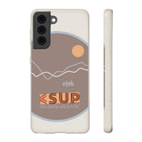 "UTAH" Less Single-Use Plastic Design #39 by © Juliana2me Biodegradable Phone Case