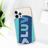 "LUV PATTERN" Less Single-Use Plastic Design #28 by © Juliana2me Biodegradable Phone Case