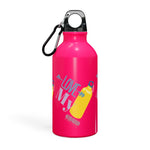 "LOVE MY WATER BOTTLE"  Less Single-Use Plastic Design #188 by © Juliana2me Oregon Sport Bottle