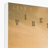 Climb Vibes "Flow" Less Single-Use Plastic Design #233 Eco Canvas