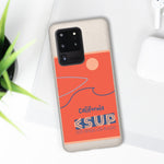 "CALIFORNIA" Less Single-Use Plastic Deisgn #37 by © Juliana2me Biodegradable Phone Case