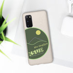 "NEW HAMPSHIRE" Less Single-Use Plastic Design #22 by © Juliana2me Biodegradable phone case