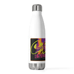 30. "NEW YORK" Bright Less Single-Use Plastic Deisgn #30 20oz Insulated Bottle