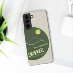 "NEW HAMPSHIRE" Less Single-Use Plastic Design #22 by © Juliana2me Biodegradable phone case