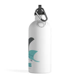 "FLUKE" Less Single-Use Plastic Design # 127 by © Juliana2me Stainless Steel Water Bottle