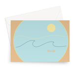 "FLORIDA" Less Single-Use Plastic Design # 34 by © Juliana2me  Greeting Card