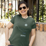 "MAINE" Less Single-Use Plastic Design #81 by © Juliana2me Organic T-shirt - Unisex