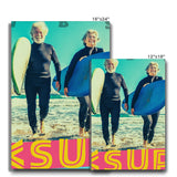 Surf Vibes "Seafoam Cadillac" Less Single-Use Plastic Design # 216 Eco Canvas