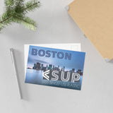 "BOSTON" Less Single-Use Plastic Design # 128 Skyline Fine Art Postcards