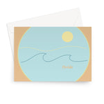 "FLORIDA" Less Single-Use Plastic Design # 34 by © Juliana2me  Greeting Card