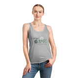 "BE KIND" Less Single-Use Plastic Design #32 by © Juliana2me Women's Organic Cotton Tank Top