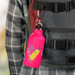 "LOVE MY WATER BOTTLE"  Less Single-Use Plastic Design #188 by © Juliana2me Oregon Sport Bottle