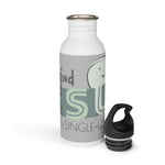 "BE KIND" Less Single-Use Plastic Design #32 Stainless Steel Water Bottle