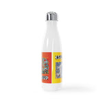 "FUR SEASONS" Less Single-Use Plastic Design #52 by Juliana2me Stainless Steel Water Bottle