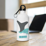 "FLUKE" Less Single-Use Plastic Design # 127 by © Juliana2me Stainless Steel Water Bottle