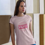 "LUV PATTERN PINK" Less Single-Use Plastic Design # 96 by© Juliana2me Women's Jazzer T-shirt