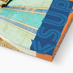 Surf Vibes "Bali Bulldog" Less Single-Use Plastic Design # 223 Eco Canvas