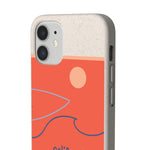 "CALIFORNIA" Less Single-Use Plastic Deisgn #37 by © Juliana2me Biodegradable Phone Case