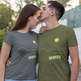 "VERMONT" Less Single-Use Plastic Design #58 by © Juliana2me Unisex Organic T-shirt