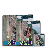 Climb Vibes "Push" Less Single-Use Plastic Design #232 Eco Canvas