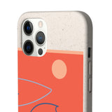 "CALIFORNIA" Less Single-Use Plastic Deisgn #37 by © Juliana2me Biodegradable Phone Case