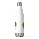 "GRADATION COLORS" Less Single-Use Plastic Design # 23 by © Juliana2me 20oz Insulated Bottle