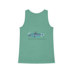 "SHARK" Less Single-Use Plastic Design #60 by © Juliana2me Women's Dreamer Tank Top