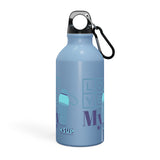 "LOVE MY WATER BOTTLE"  Less Single-Use Plastic Design #180 by © Juliana2me Oregon Sport Bottle