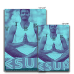 Yoga Vibes "Namaste" Less Single-use Plastic Design # 242 by Juliana2me Eco Canvas