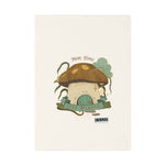 "FUNGI" Less Single-Use Plastic Design # 192 by © Juliana2me Cotton Tea Towel