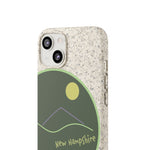 "NEW HAMPSHIRE" Less Single-Use Plastic Design #22 by © Juliana2me Biodegradable phone case