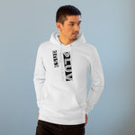 "VERTICAL" Less Single-Use Plastic Design #24 by © Juliana2me Unisex Cruiser Hoodie