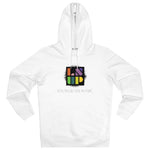 "ABSTRACT" Less Single-Use Plastic Design #64 by © Juliana2me Unisex Cruiser Hoodie